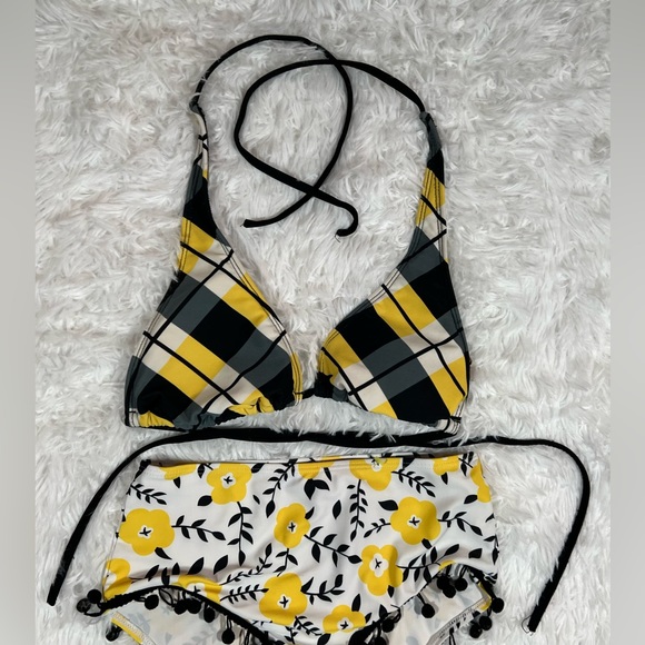 Hobie yellow black bikini medium - Picture 8 of 10